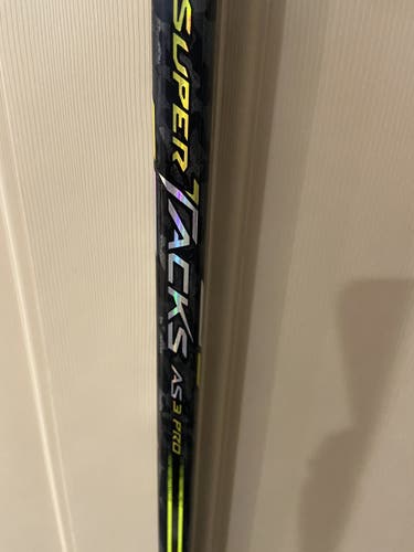 Used Intermediate CCM Left Hand Super Tacks AS3 Pro Hockey Stick