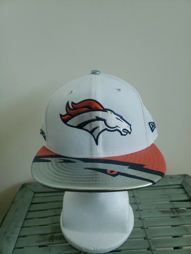 NWS Denver Broncos New Era 59fifty 7 1/2 2017 NFL Draft Hat