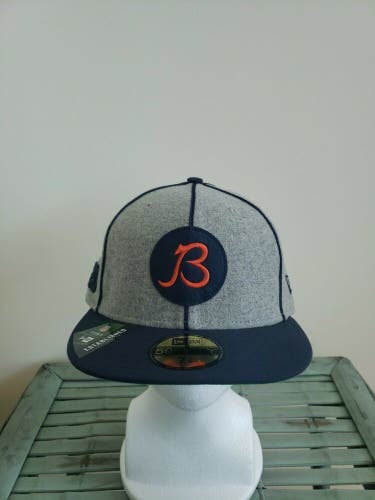 NWS Chicago Bears New Era 59fifty 7 1/8 NFL 100