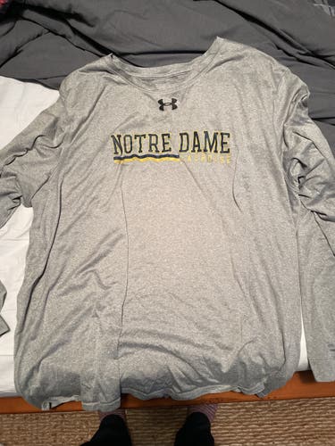 Notre Dame team issued practice shirt