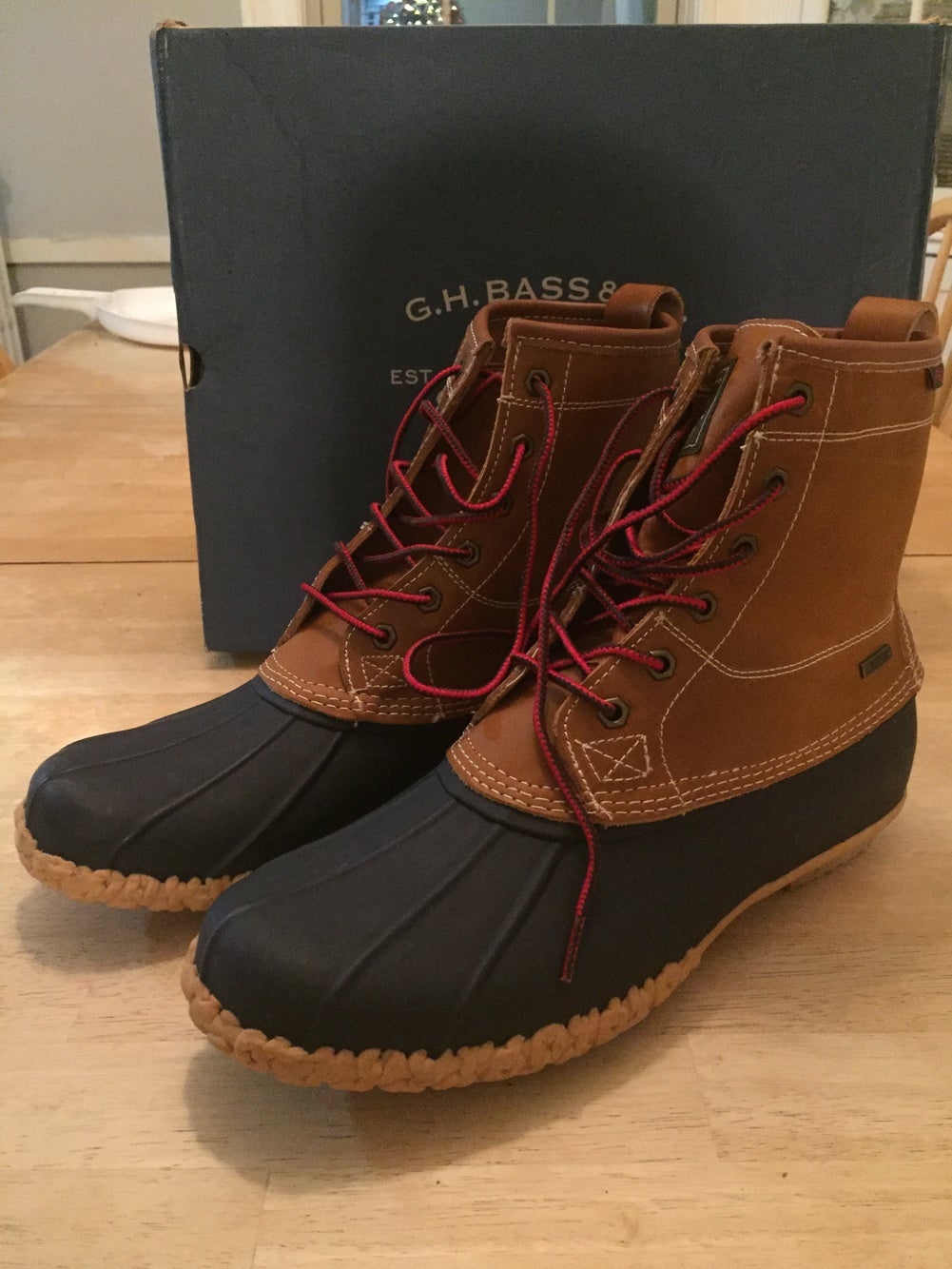 Bass Men's Size 12 Mallard Duck Boots 