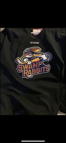 Greenville Swamp Rabbits goalie cut practice jersey