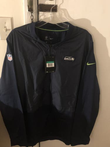 Seattle Seahawks Nike men’s NFL sideline FZ jacket XL