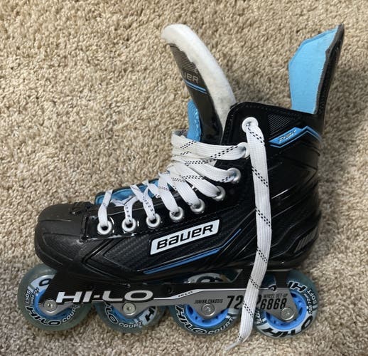 Used Bauer Regular Width Size 4 RSX Inline Skates