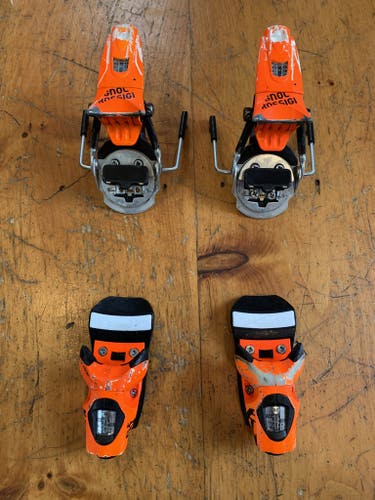 Used Rossignol Powder FKS 14 Ski Bindings 115 mm Brake Width Max Din 14