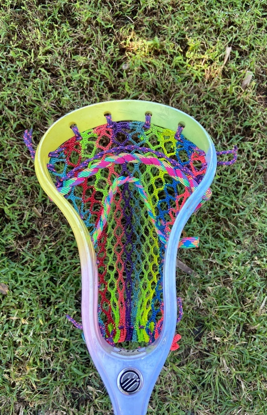 custom dyed maverick lax head and shaft SidelineSwap