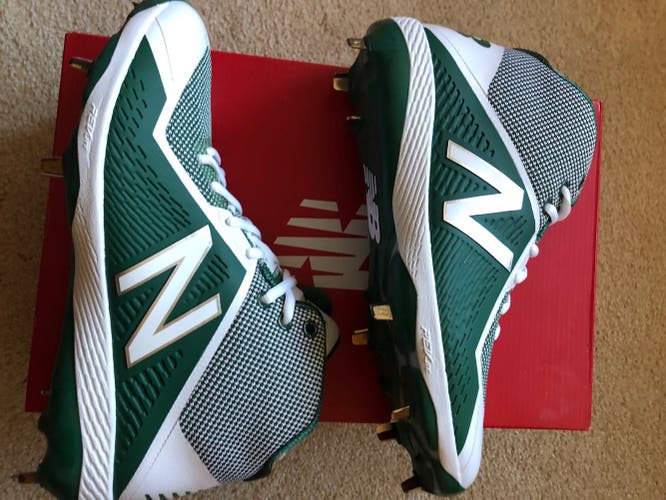 White/Green Brand New Men's Size 9.5 Metal New Balance 4040V4