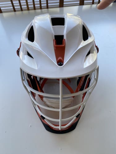 White Adult Player's Cascade S Helmet