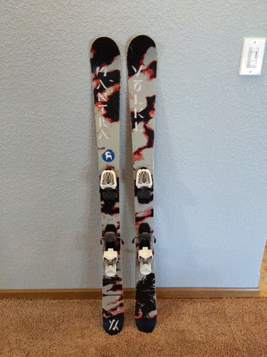 Used 128cm Volkl Park Mantra Jr Skis With Bindings