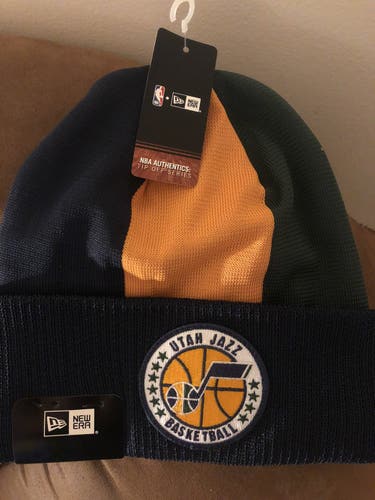 Utah Jazz New Era NBA Tip Off  series knit