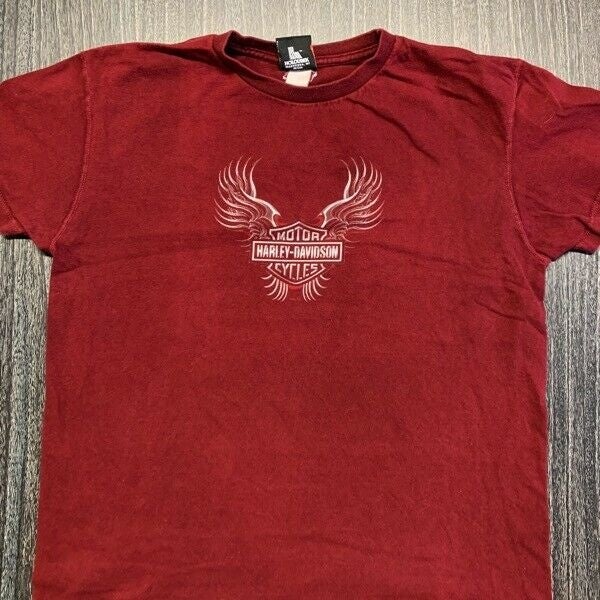 red harley davidson shirt