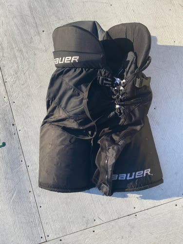 Black Used Small Bauer  Nexus 800 Hockey Pants