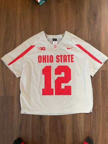 Ohio State Game Worn Men’s Lacrosse XL 2021 Jersey