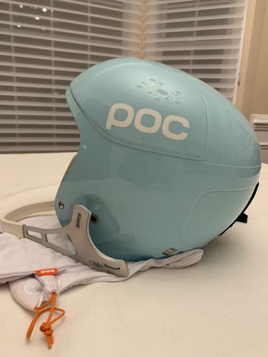 POC Skull Orbic X Ski Race Helmet with Chin Guard -  Medium (55-56cm)