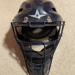 Used All Star Adult sized catchers helmet