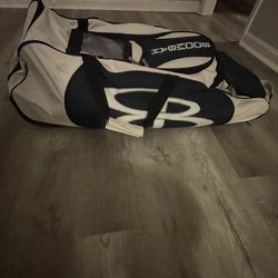White Used Boombah Catcher's Bag
