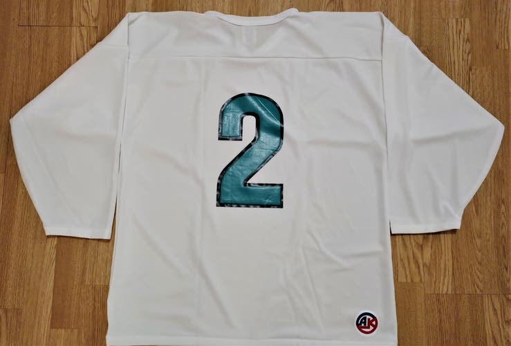 Athletic Knit Hockey Jerseys TEAM SET - 14 Player & 1/Goalie - White- NEW