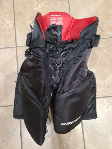Black Junior Used Large Bauer Vapor X80 Hockey Pants