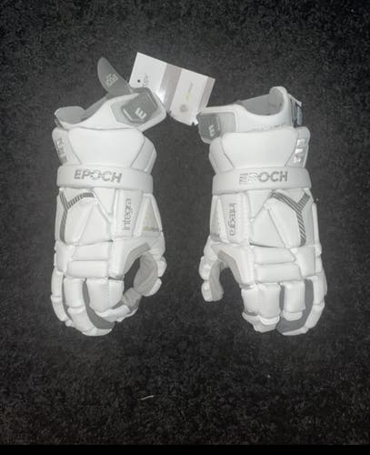 New White Epoch Integra Elite Gloves(Large)