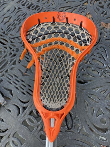 Tiger Dyed Under Armour Charge Box Lacrosse Head W/SK4S Mesh