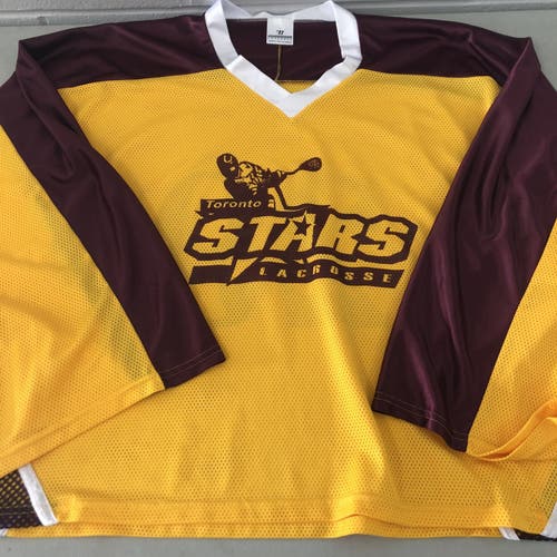 Toronto Stars goalie cut lacrosse jersey