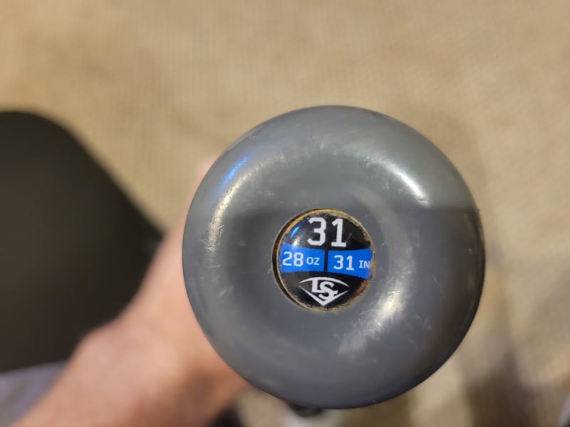Used High School/College BBCOR Certified 2019 Louisville Slugger Alloy Omaha 519 Bat (-3) 28 oz 31"