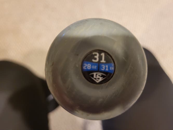 Used High School/College BBCOR Certified 2019 Louisville Slugger Alloy Omaha 519 Bat (-3) 28 oz 31"