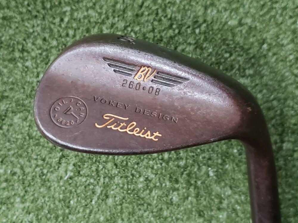 Titleist Vokey BV 260.08 Oil Can 8620 Lob Wedge MRH TT DG Wedge