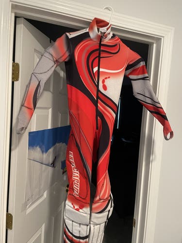 Unisex Used Adult Small Energiapura Ski Suit FIS Legal