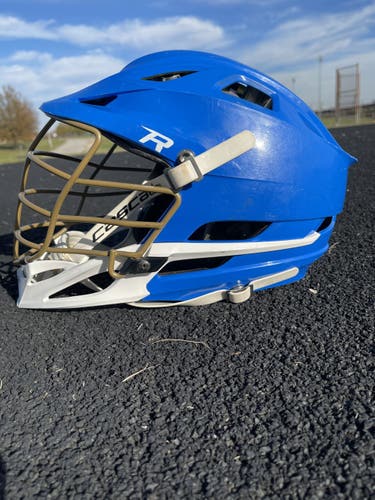 Blue Adult Player's Cascade R Helmet
