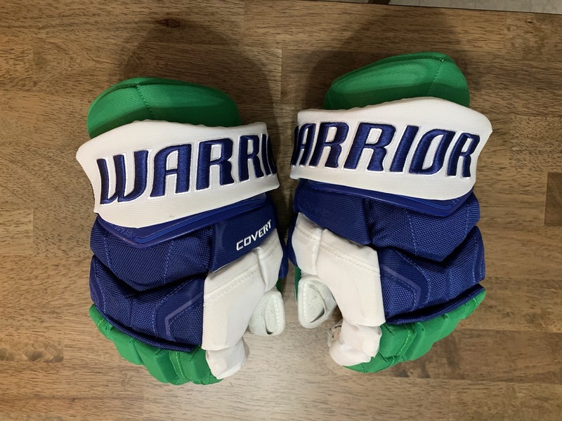 13" Warrior Covert QRE Gloves - Team Stock Carolina Hurricanes