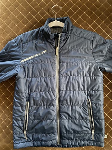 Blue Used Medium Bauer Jacket