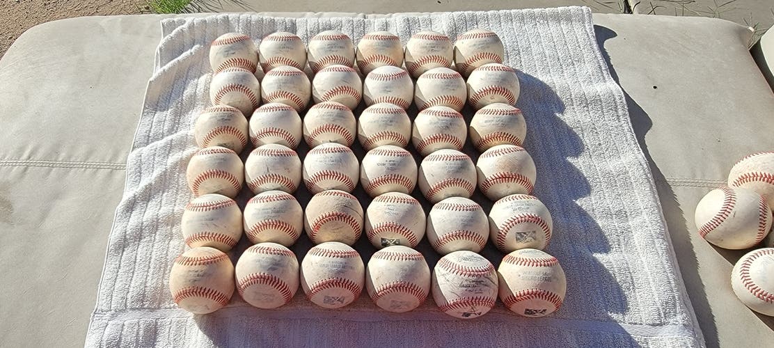 Used Rawlings Baseballs 36 Pack (3 Dozen)