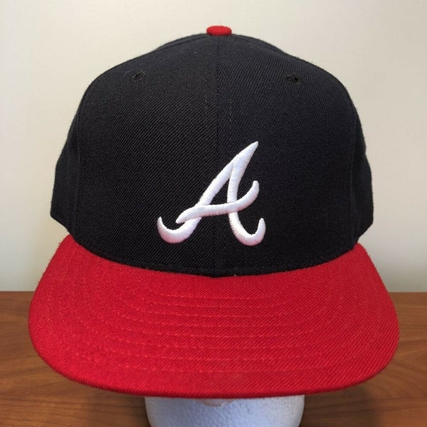 Atlanta Braves Hat Baseball Cap Fitted 7 1/2 New Era MLB Vintage