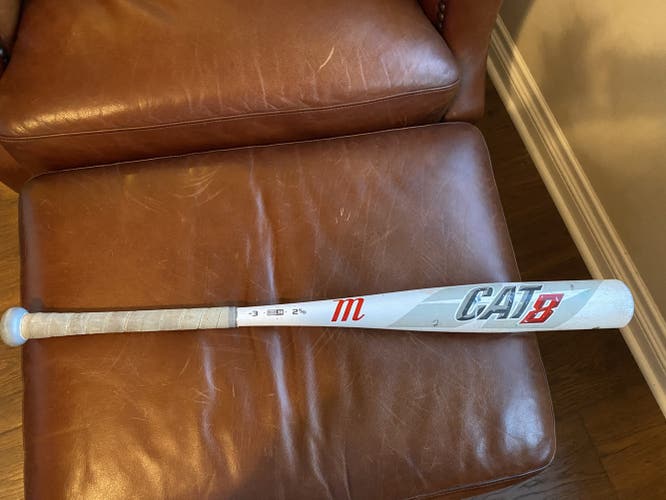 Used High School/College BBCOR Certified 2019 Marucci CAT 8 Bat (-3) 28 oz 31"