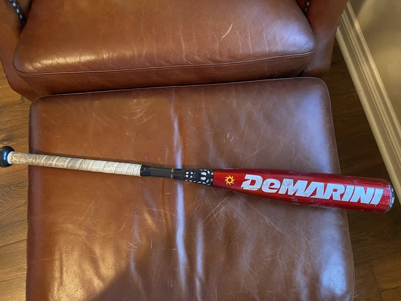 Used Kid Pitch (9YO-13YO) USSSA Certified DeMarini Alloy Voodoo Overlord Bat (-10) 21 oz 31"