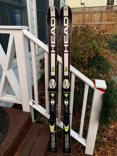 Used Head SL Skis With Bindings 146 and R11