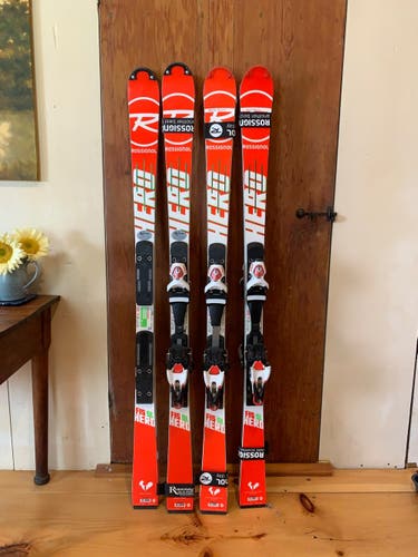 Used Rossignol SL Skis Without Bindings