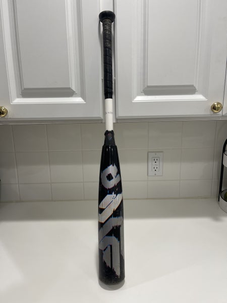 Used Kid Pitch (9YO-13YO) USSSA Certified 2021 DeMarini Composite CF Glitch Bat (-10) 18 oz 28"