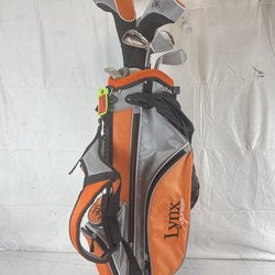 Used Lynx 7-piece Golf Junior Package Set Age 10-13