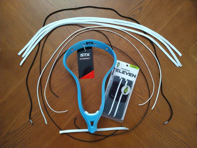 Sale $20 Light Blue STX Surgeon 300 'HS' Head (with '11' firethread mesh and stringkit)