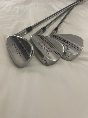 Kirkland  Signature 3 Piece milled Golf wedge set