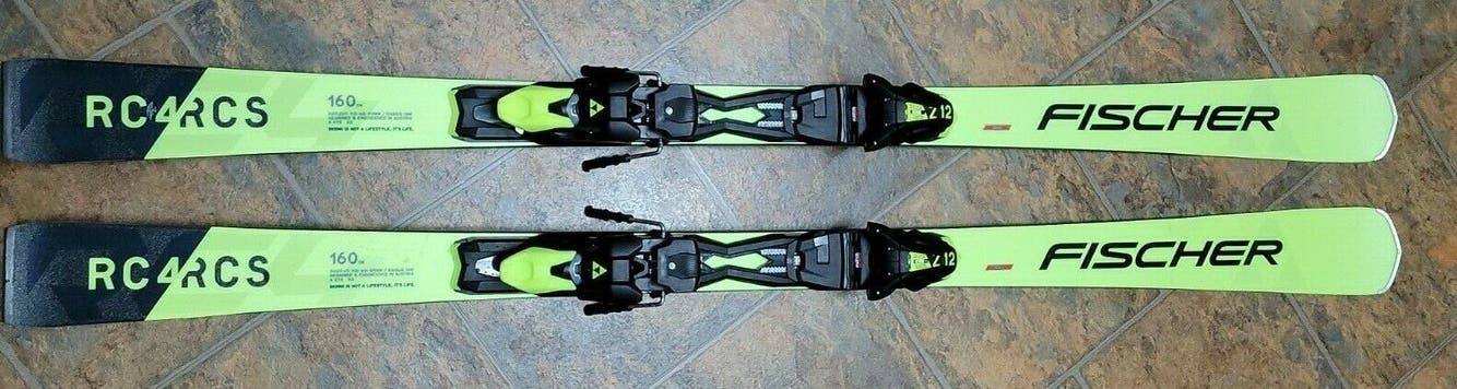 Fischer RC4 RCS Allride Skis 160 EXCELLENT condition 2022 w/ Z12 Bindings