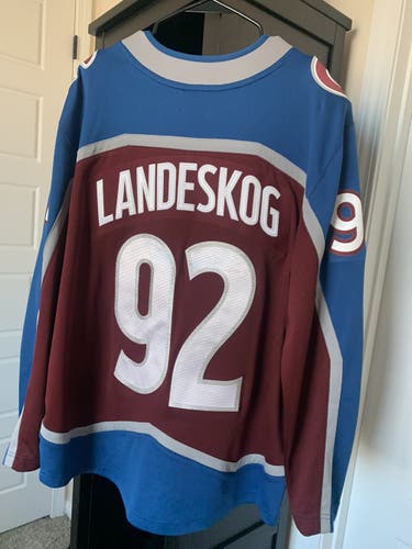Colorado Avalanche Breakaway Gabriel Landeskog #92 Jersey (L)