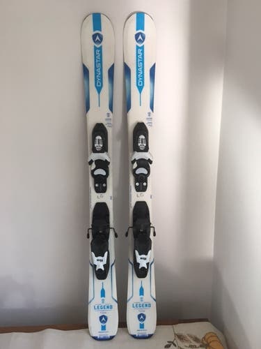 Kids Skis - Dynastar Legend with bindings and two sets of ski poles