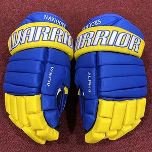 Alaska Fairbanks Warrior Pro Stock Alpha Pro Gloves Item#ALGN