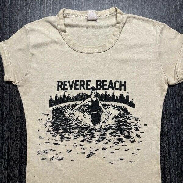 Revere Beach T Shirt Adult XS Vintage 70s 80s Massachusetts Boston