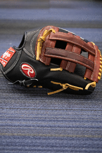 Black Adult New Rawlings Pitcher's Right Hand Throw Heart of the Hide Baseball Glove 12.75"