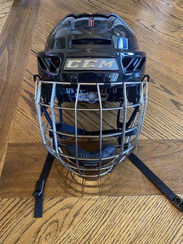 Black Used Large CCM Fitlite 3DS Helmet