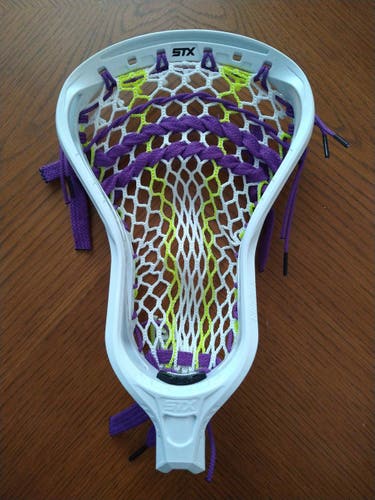 New Strung (with ECD 2.0 hero semisoft) STX White Hammer Omega Head